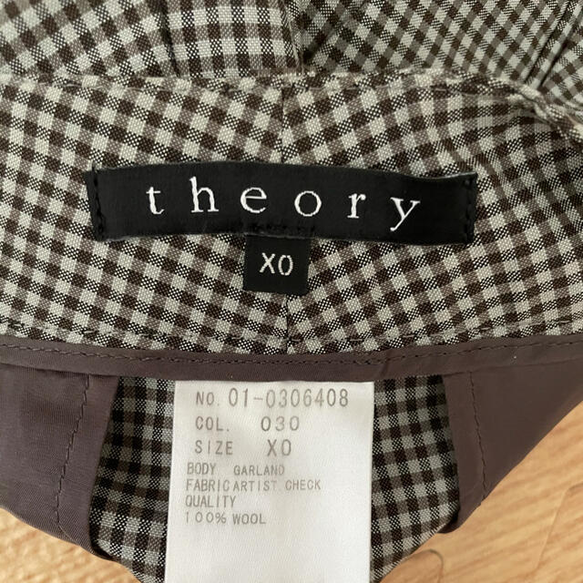 theory(セオリー)のtheory ショートパンツ　タータンチェック レディースのパンツ(ショートパンツ)の商品写真