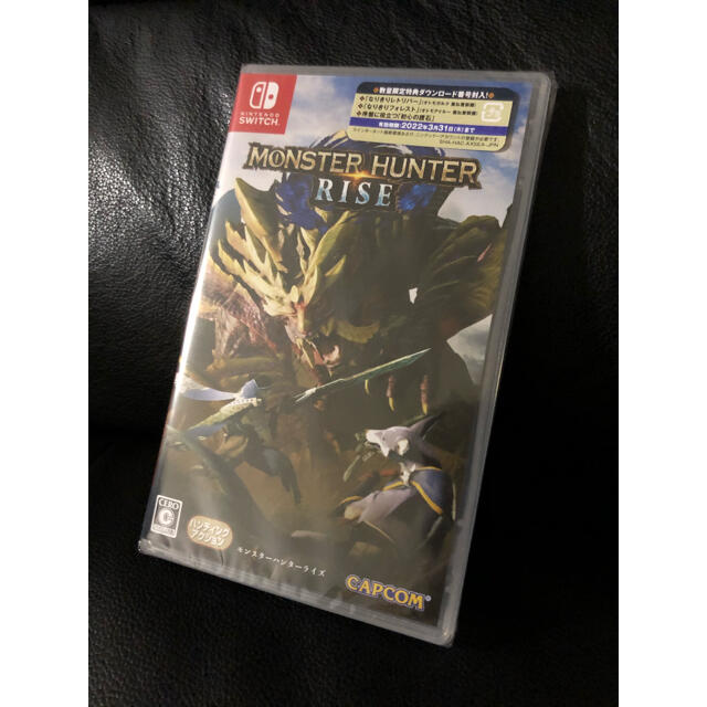 CAPCOM - 【新品送料込み】モンスターハンターライズ ダウンロード特典封入版 Switch