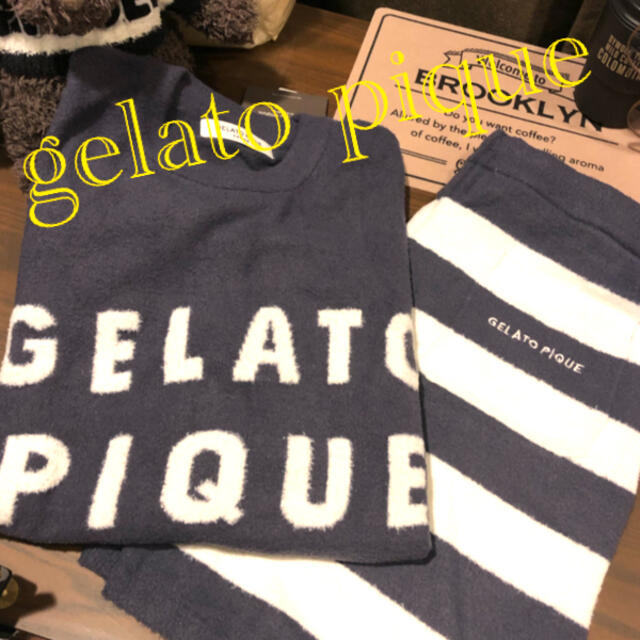 gelato pique(ジェラートピケ)の【GELATO PIQUE HOMME】’スムーズィー’ロゴジャガード上下 メンズのトップス(Tシャツ/カットソー(半袖/袖なし))の商品写真