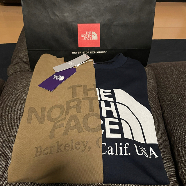 THE NORTH FACE(ザノースフェイス)のノースフェイス パープルレーベル アシンメトリー Tシャツ NT3120N【L】 メンズのトップス(Tシャツ/カットソー(半袖/袖なし))の商品写真