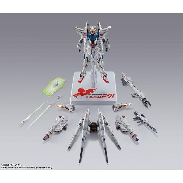 BANDAI(バンダイ)のMETAL BUILD ガンダムF91 CHRONICLE WHITE Ver. エンタメ/ホビーのフィギュア(アニメ/ゲーム)の商品写真