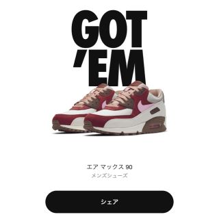 ナイキ(NIKE)のNIKE AIR MAX 90 BACON  ナイキ　エアマックス　ベーコン(スニーカー)