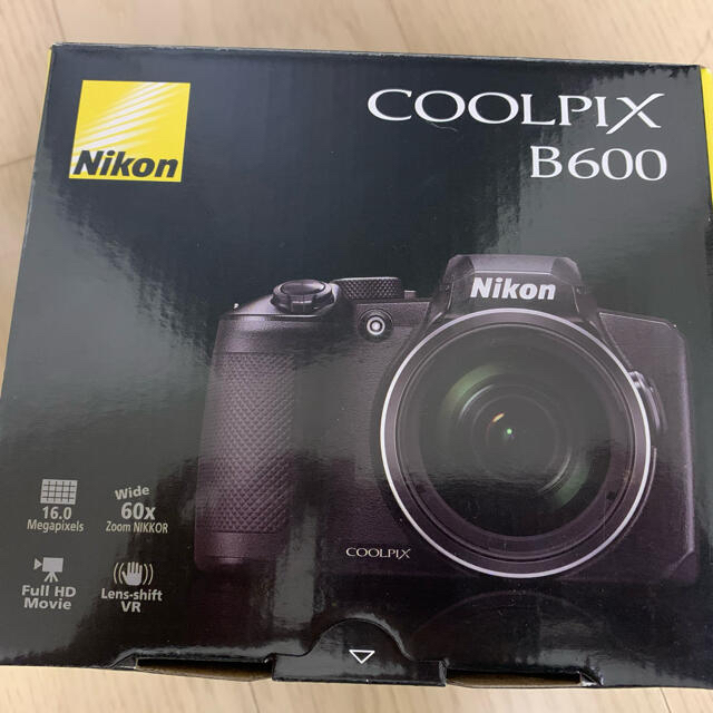 Nikon(ニコン)の【早いもの勝ち】Nikon COOLPIX B600 BLACK スマホ/家電/カメラのカメラ(デジタル一眼)の商品写真