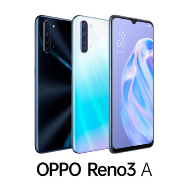 【新品】OPPO Reno3A  White SIMロック解除済