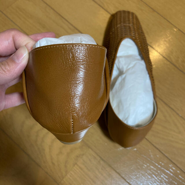 CLANE  2WAY MESH FLAT SHOES camel 38 レディースの靴/シューズ(サンダル)の商品写真