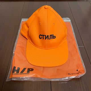 オフホワイト(OFF-WHITE)のheron preston キャップ(キャップ)