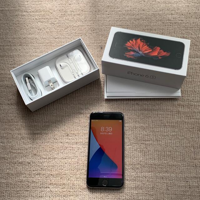 iPhone(アイフォーン)のりっちゃん様　iPhone 6S 32GB Y!mobile SIMロック解除済 スマホ/家電/カメラのスマートフォン/携帯電話(スマートフォン本体)の商品写真