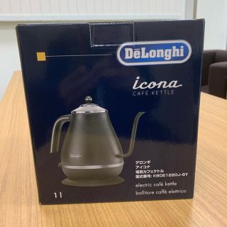 デロンギ(DeLonghi)のdelonghi デロンギ　アイコナ　電気ケトル(電気ケトル)