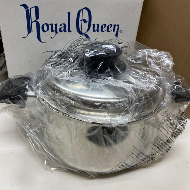 専用 Royal Queen 美品 IH対応 ロイヤルクイーン 4QT 蓋付き