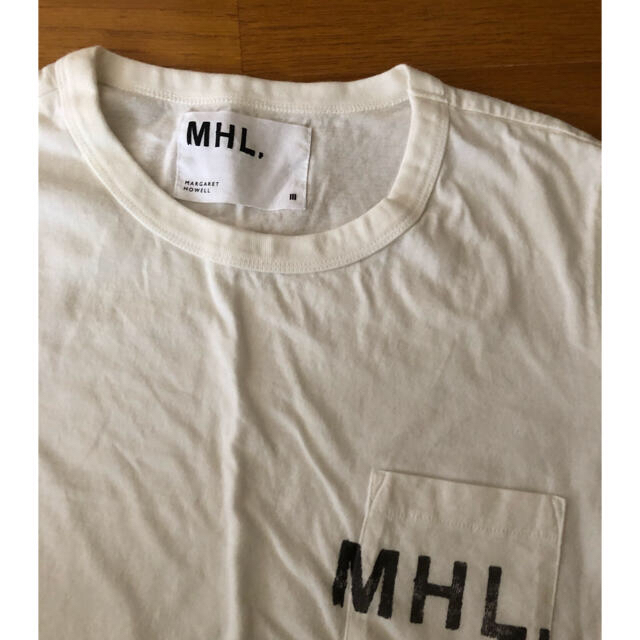 MARGARET HOWELL(マーガレットハウエル)の半袖Tシャツ　白　MHL レディースのトップス(Tシャツ(半袖/袖なし))の商品写真