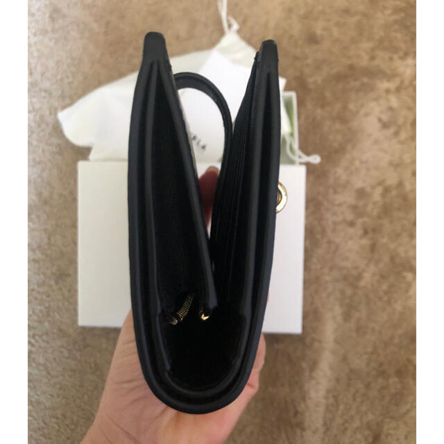 Furla(フルラ)のFURLA黒お財布1回短時間使用 レディースのファッション小物(財布)の商品写真