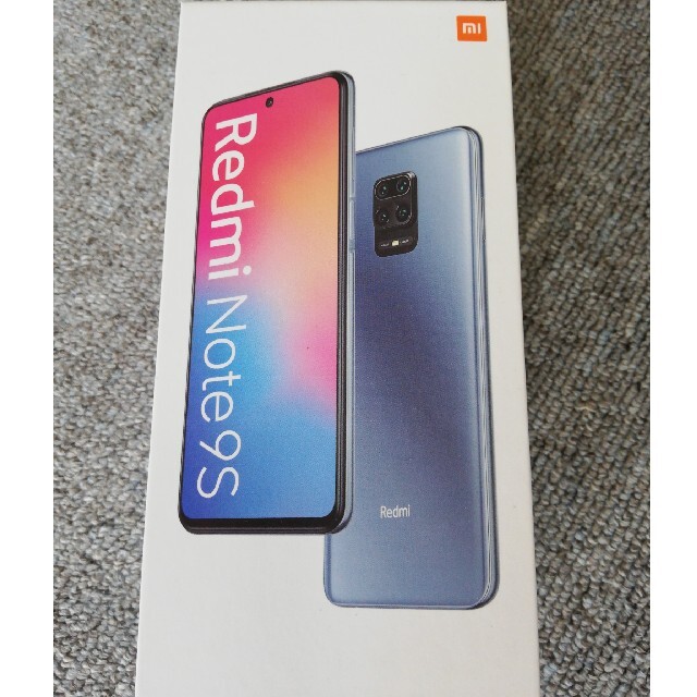 Redmi Note 9s オーロラブルー  Ram4GB Rom64GB