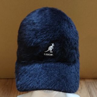 カンゴール(KANGOL)の良品 KANGOL カンゴール ファー キャップ ブラック Ｌ(キャップ)