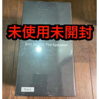 バルミューダ(BALMUDA)のバルミューダ スピーカー BALMUDA The Speaker M01A-BK(スピーカー)