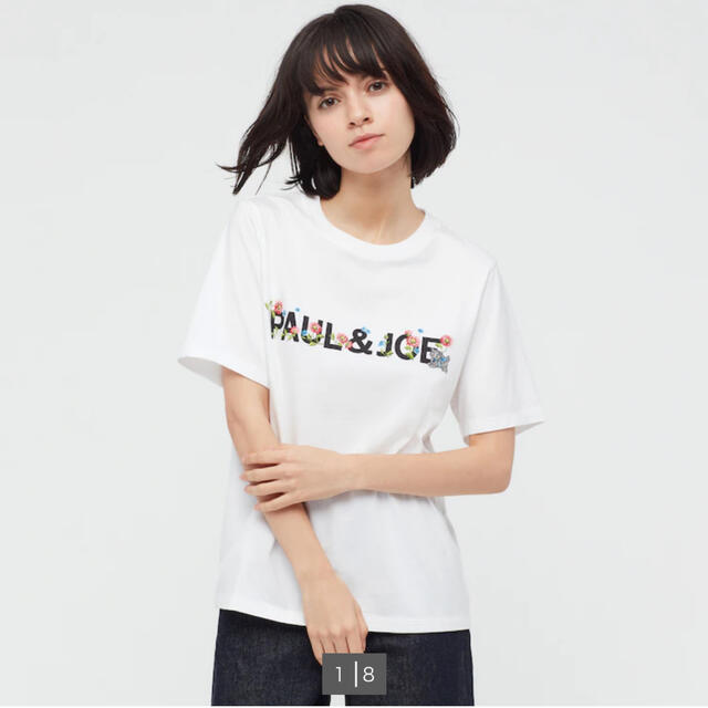 PAUL & JOE(ポールアンドジョー)の【完売】ポール&ジョー　UNIQLO XL レディースのトップス(Tシャツ(半袖/袖なし))の商品写真