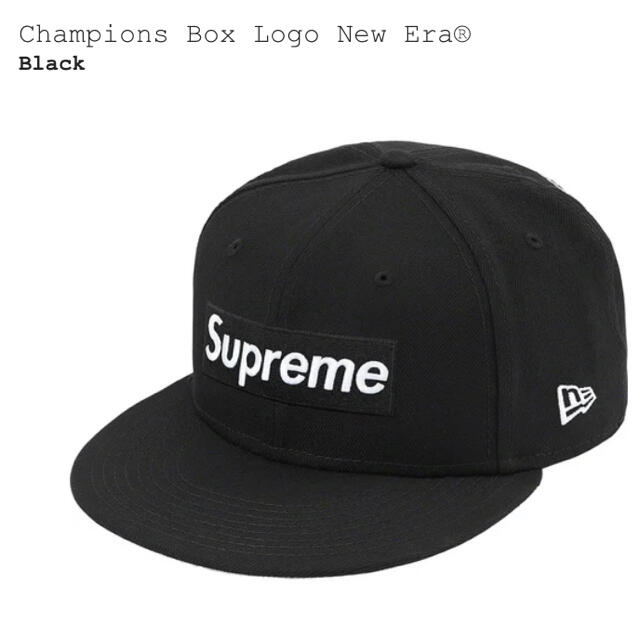 【保障できる】 - Supreme supreme newera logo box champions 21ss キャップ