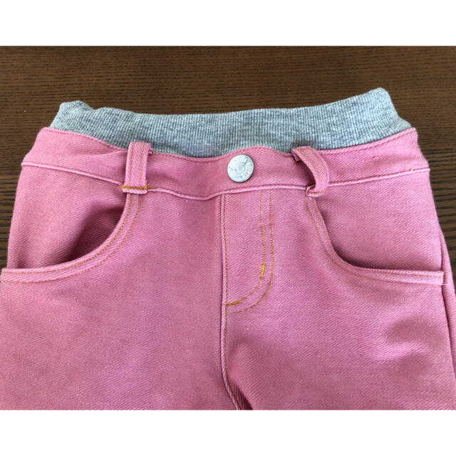 ズボン　110センチ　ピンク キッズ/ベビー/マタニティのキッズ服女の子用(90cm~)(パンツ/スパッツ)の商品写真