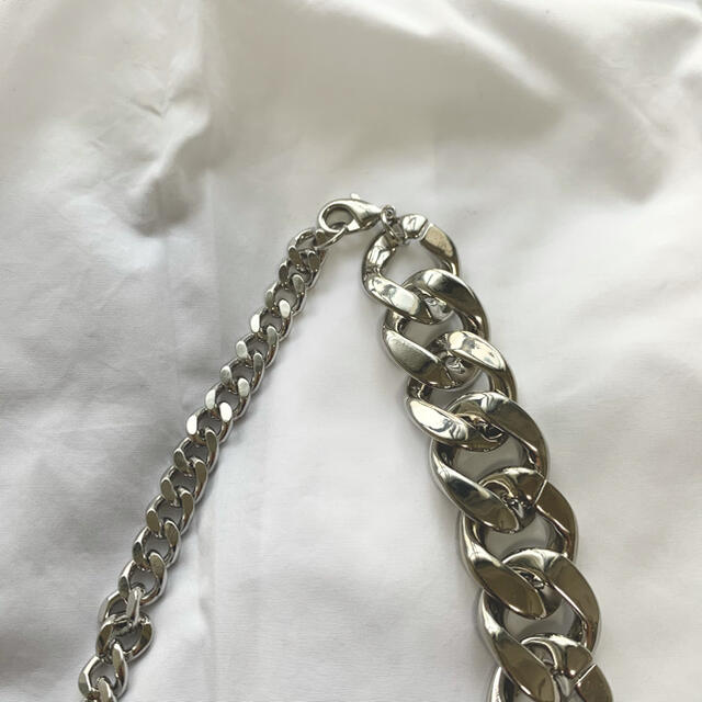 JOHN LAWRENCE SULLIVAN(ジョンローレンスサリバン)のbig chain pearl necklace メンズのアクセサリー(ネックレス)の商品写真