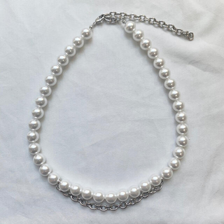 コムデギャルソン(COMME des GARCONS)のchangeable pearl necklace 2way chain(ネックレス)