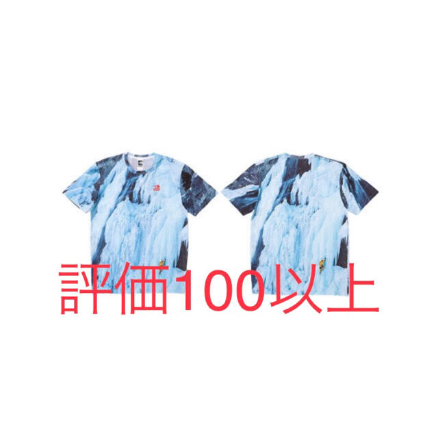 supreme north face tee L