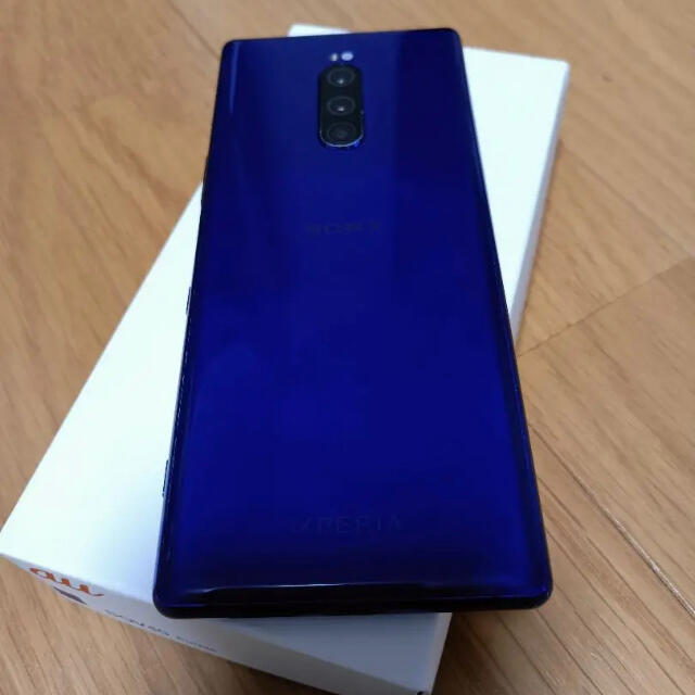 Xperia 1 Purple 64 GB au SIMロック解除済 品