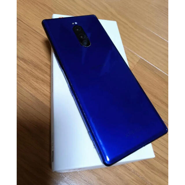 Xperia 1 Purple 64 GB au SIMロック解除済 品