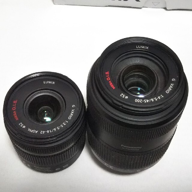 Panasonic(パナソニック)の週末限定 Lumix GF2 ダブルズーム スマホ/家電/カメラのカメラ(ミラーレス一眼)の商品写真
