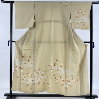 訪問着 美品 逸品 身丈155.5cm 裄丈63cm 正絹 【中古】(着物)