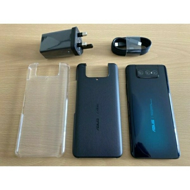 【美品】ASUS ZenFone 7 Pro グローバル版 オーロラブラック