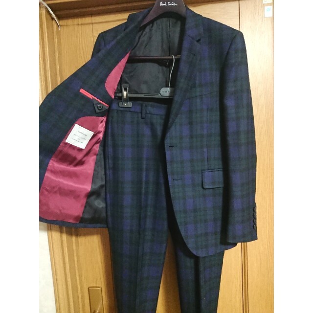ポールスミス 18AW ブラックウォッチ タータンチェック セットアップ