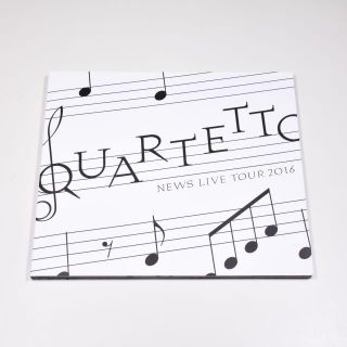 ニュース(NEWS)の美品◆NEWS◆LIVE TOUR QUARTETTO◆初回◆Blu-ray(ミュージック)