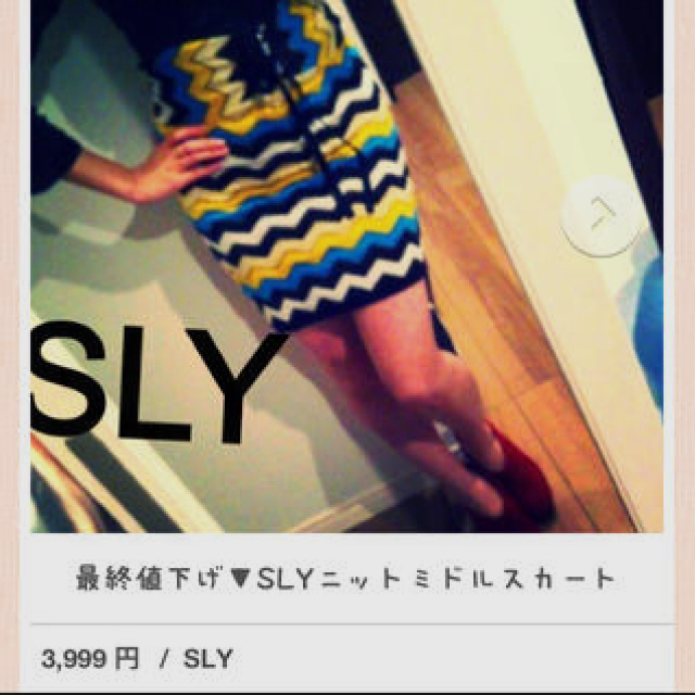SLY(スライ)のSLY タイトスカート レディースのスカート(ミニスカート)の商品写真