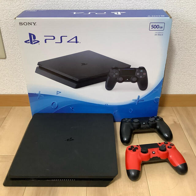 プレーステーション4 PS4 本体 コントローラー2台付