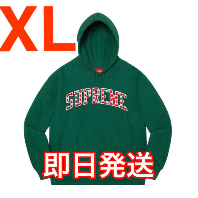 【新発売】 Supreme - 緑 Sweatshirt Hooded Arc Hearts Supreme パーカー