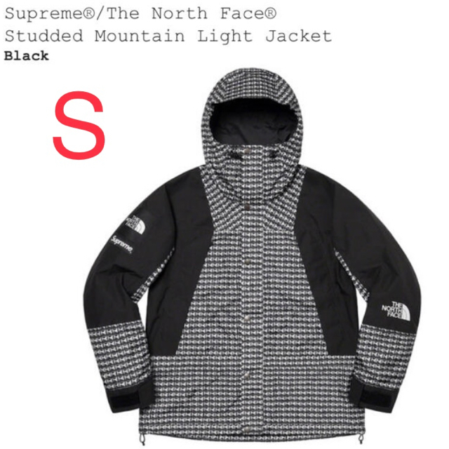 supreme north face studd マウンテンパーカー S 黒