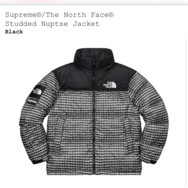 Supreme - Supreme North Studded Nuptse Jacket 黒S