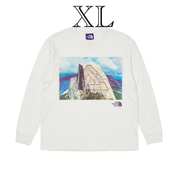 palace long t-shirts white XL メンズのトップス(Tシャツ/カットソー(七分/長袖))の商品写真