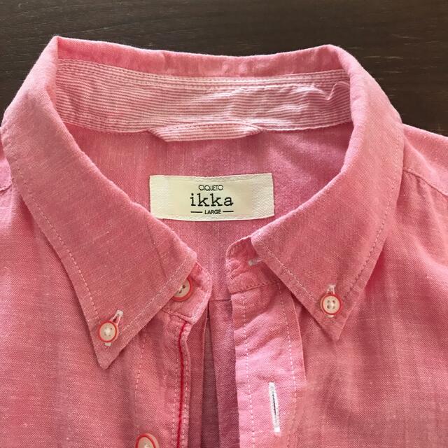 ikka(イッカ)のikka 半袖　L メンズのトップス(シャツ)の商品写真