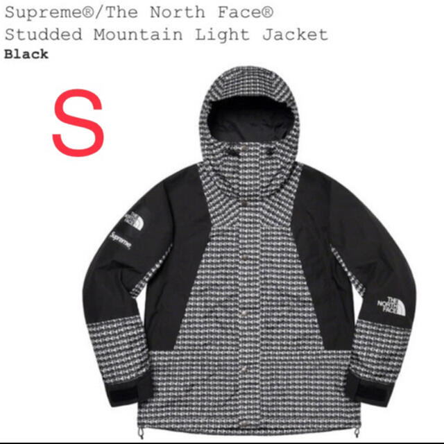 Supreme north face マウンテンライトジャケット 黒Sサイズ