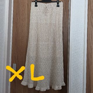 ジーユー(GU)のともりん様専用 GU レーススカート XL(マタニティボトムス)