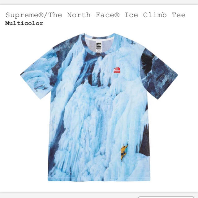 XL Supreme The North Face Ice Climb Tee