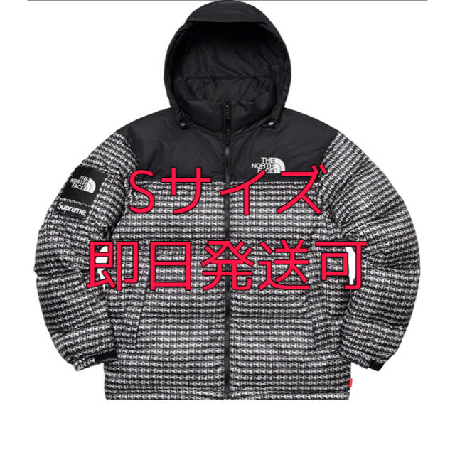 Supreme the north face nuptse S 黒