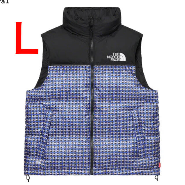 Supreme(シュプリーム)のSupreme®/The North Face® Nuptse Vest　L メンズのジャケット/アウター(ダウンベスト)の商品写真