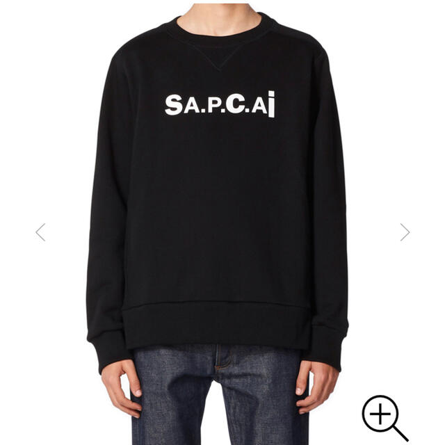 純正購入 A.P.C. × sacai Tani スウェットシャツ 新品未使用 スウェット