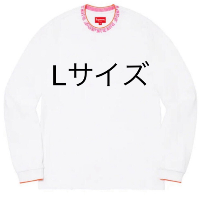 Tシャツ/カットソー(七分/長袖)Supreme Old English Collar Logo L/S Top