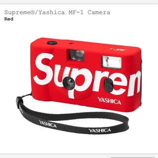 シュプリーム(Supreme)の赤 Supreme Yashica MF-1 Camera シュプリーム カメラ(フィルムカメラ)