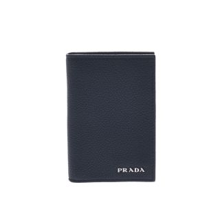 プラダ(PRADA)のプラダ  アウトレット カードケース 黒(名刺入れ/定期入れ)