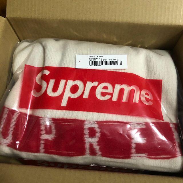 Supreme(シュプリーム)のSupreme Inside Out Logo Sweater XL White メンズのトップス(ニット/セーター)の商品写真