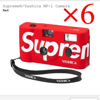 シュプリーム(Supreme)のsupreme yashica MF-1 Camera red(フィルムカメラ)