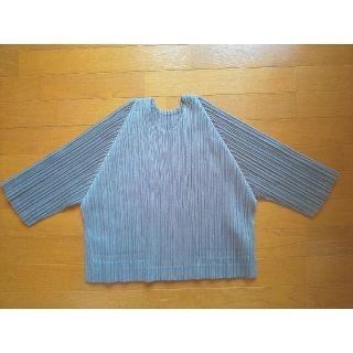 プリーツプリーズイッセイミヤケ(PLEATS PLEASE ISSEY MIYAKE)の新品 プリーツプリーズ ISSEY MIYAKE 七分袖カットソー (カットソー(長袖/七分))